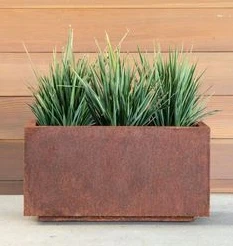 Corten Çelik Serenity Bahçe Çiçekliği