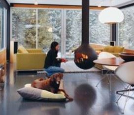 Fireplace Roof Hanging