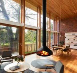 Fireplace Roof Hanging