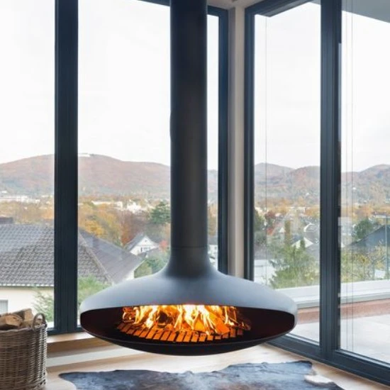 Indoor Household Suspended Fireplace