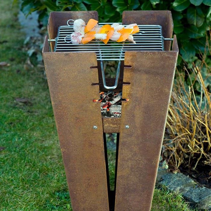 Weathering Steel Garden Fire Pits high quality